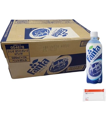 Amazon.co.jp: 【販路限定】フ ァンタ ホワイトグレープ＆アンバサ